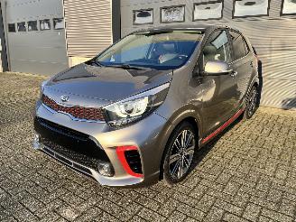 damaged motor cycles Kia Picanto 1.2 CVVT GT-LINE AUTOMAAT / CLIMA / NAVI / CRUISE / PDC 2019/2