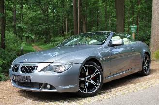 Vaurioauto  campers BMW 6-serie Cabrio 645Ci V8, LEER AUTOMAAT FULL! Historie! 2004/3